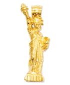 14k Gold Charm, Statue Of Liberty Charm