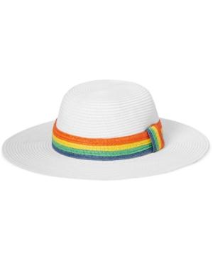 August Hats Stripe Band Floppy Hat