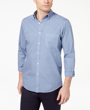 Club Room Men's Geo-print Shirt, Created For Macy's