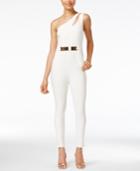 Material Girl Juniors' One-shoulder Jumpsuit, Only At Macy's