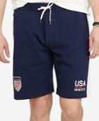 Polo Ralph Lauren Men's Usa Double-knit Drawstring Shorts