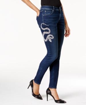 Anna Sui Loves Inc International Concepts Embellished Skinny Jeans, Created For Macy's