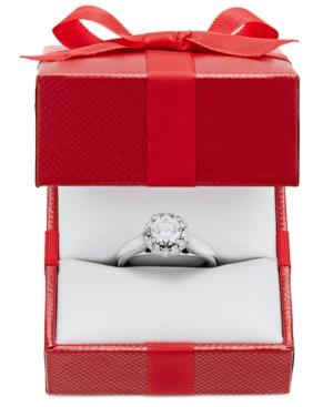 X3 Certified Diamond Engagement Ring (1 Ct. T.w.) In 18k White Gold