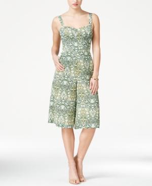 Guess Printed Wide-leg Jumpsuit