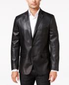 Inc International Concepts Men's Slim-fit Faux-leather Blazer, Only At Macy's