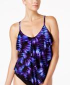 Magicsuit Culture Club Tie-dyed Tiered Tankini Women's Swimsuit