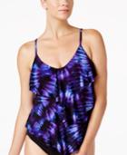 Magicsuit Culture Club Tie-dyed Tiered Tankini Women's Swimsuit