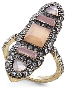 I.n.c. Brass Multi-stone Ring, Created For Macy's