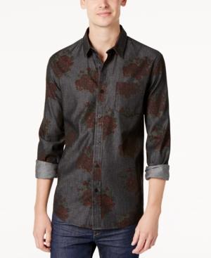 American Rag Men's Dark Bloom Shirt, Created For Macy's