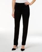 Charter Club Dot-print Slim-leg Pants, Only At Macy's