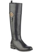 Tommy Hilfiger Ilia Wide Calf Riding Boots, Created For Macy's Women's Shoes