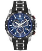 Citizen Men's Chronograph Eco-drive Black Bracelet Watch 45mm At4021-02l