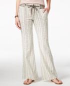 Be Bop Juniors' Printed Flare-leg Soft Pants