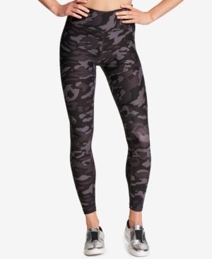 Dkny Sport Printed Cropped Athletic Leggings