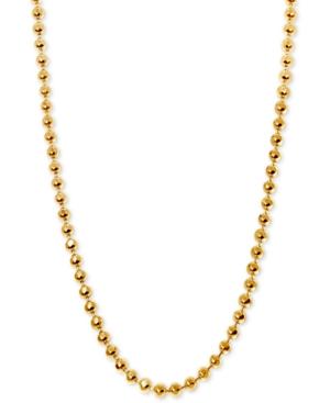 Alex Woo Beaded 16 Chain Necklace In 14k Gold
