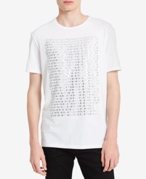 Calvin Klein Jeans Men's Gradient Stud Graphic-print T-shirt