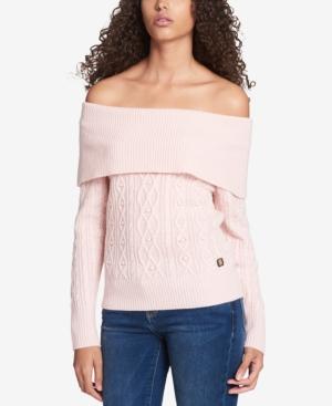 Tommy Hilfiger Off-the-shoulder Sweater, Created For Macy's