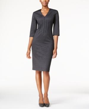 Calvin Klein V-neck Sheath Dress