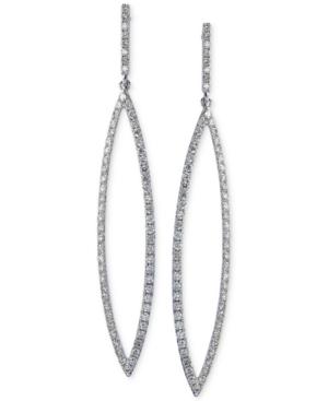 Effy Diamond Marquise-shaped Drop Earrings (1-3/8 Ct. T.w.) In 14k White Gold