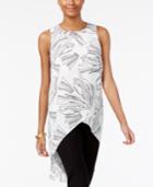Alfani Crossover High-low Top, Only At Macy's