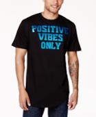 Sean John Men's Positive Vibes Metallic-print T-shirt