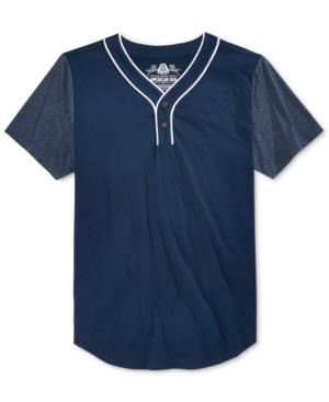 American Rag Men's Elongated Henley, Only At Macy's