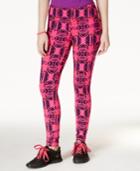 Material Girl Active Juniors' Printed High-waist Leggings, Only At Macy's
