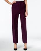 Alfred Dunner Pull-on Ankle Pants