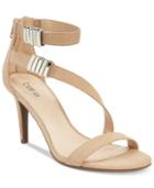 Bar Iii Hillary Ankle-strap Asymmetrical Dress Sandals, Only At Macy's Women's Shoes