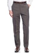 Ryan Seacrest Distinction Brown Tic Pants
