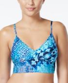 Kenneth Cole Reaction Multi-print Bikini Top Women's Swimsuit