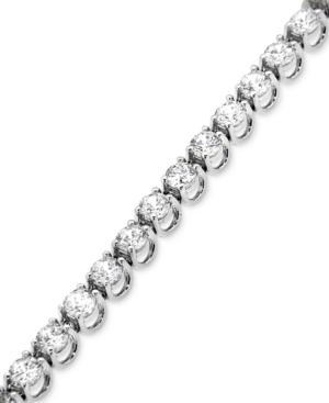 Wrapped In Love Certified Diamond Bracelet (7 Ct. T.w.) In 14k White Gold