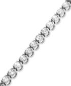 Wrapped In Love Certified Diamond Bracelet (7 Ct. T.w.) In 14k White Gold