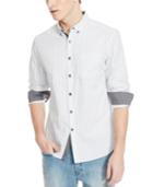 Kenneth Cole Reaction Men's Slim-fit Checked Shirt