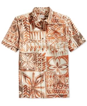 Quiksilver Watermans Men's Bone South Swell Allover Printed Shirt