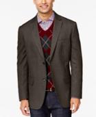 Tasso Elba Brushed Cotton Sport Coat, Only At Macy's
