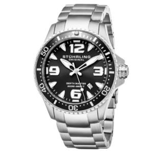 Stuhrling Original Men's Swiss Quartz Diver Watch