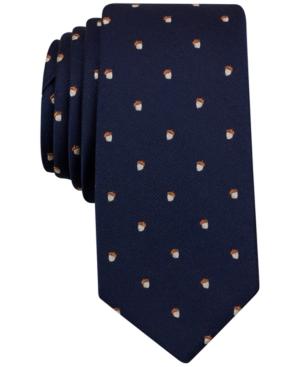 Bar Iii Men's Acorn-print Tie, Only At Macy's