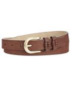 Inc International Concepts Double Keeper Whipstitch Belt, Only At Macy's