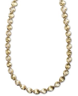 Giani Bernini 24k Gold Over Sterling Silver Necklace, 24 Twist Link