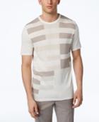 Alfani Men's Colorblocked Knit Tee-shirt, Only At Macy's