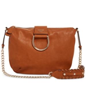 Guess Fynn Medium Chain Strap Crossbody Hobo