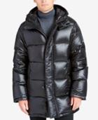 Dkny Men's Full-length Puffer Jacket