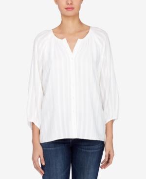 Catherine Malandrino Jacquard Blouse