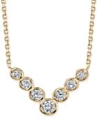 Sirena Energy Diamond V-necklace (1 Ct. T.w.) In 14k Yellow Gold Or White Gold