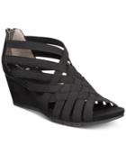 Bandolino Gillmiro Strappy Wedge Sandals Women's Shoes