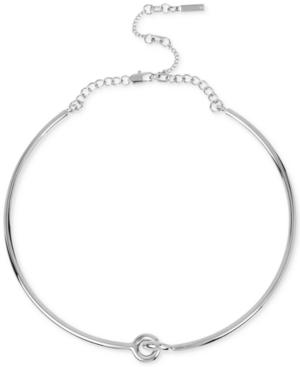 Kenneth Cole New York Silver-tone Linked Collar Necklace
