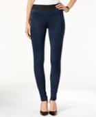 Inc International Concepts Faux-suede Curvy Leggings, Created For Macy's