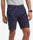 Tommy Hilfiger Men's Pineapple Embroidered Scatter-print 9 Shorts