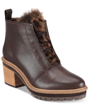 Kelsi Dagger Brooklyn Patterson Block-heel Booties Women's Shoes